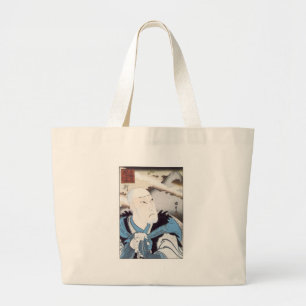 Grand Tote Bag Acteur Kabuki Okawa Hashizo, Kamimasu, ch. 1849