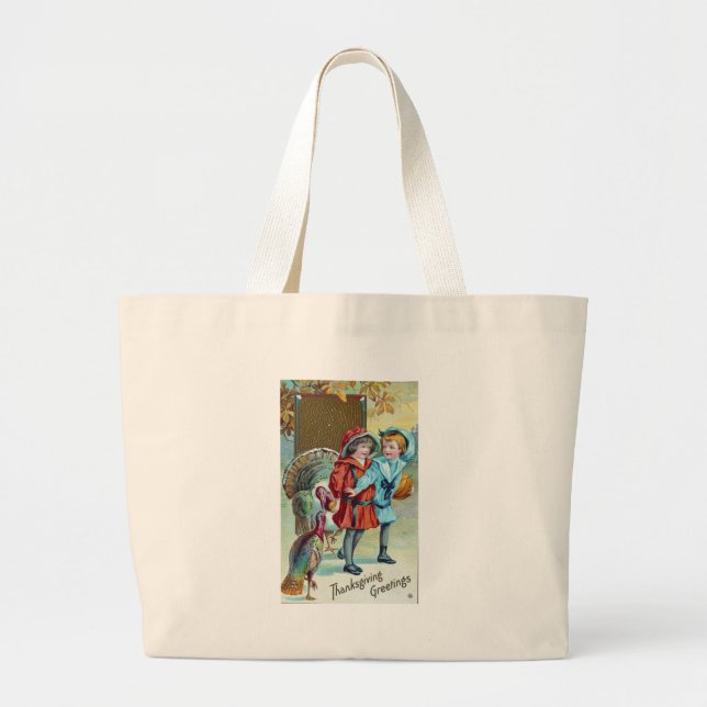 Grand Tote Bag Action de grâces (Devant)