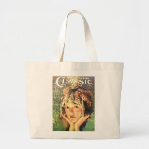 Grand Tote Bag Actrice 1918 de film silencieux de Gladys