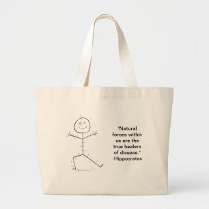 Grand Tote Bag Acuponcture collante