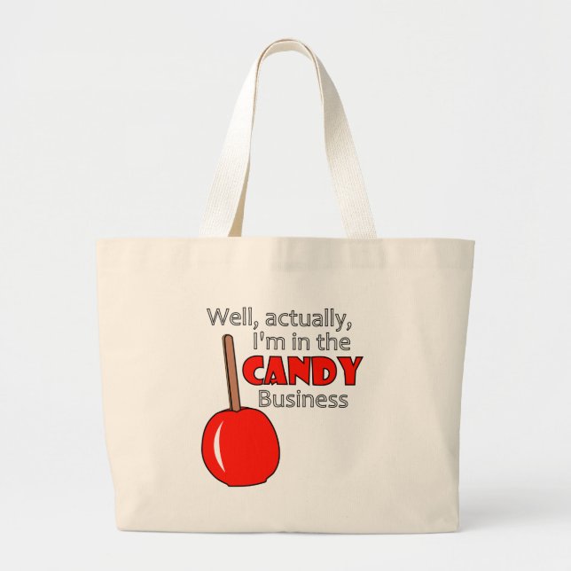 Grand Tote Bag Affaires de sucrerie (Devant)