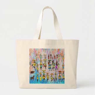 Grand Tote Bag African Village