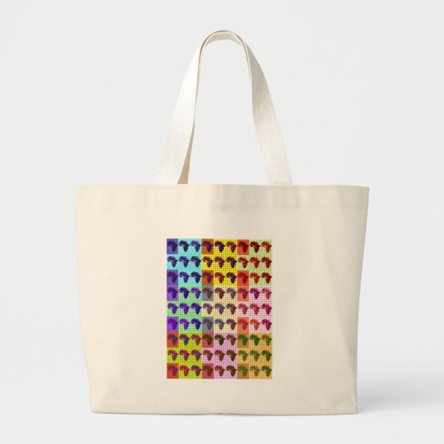 Grand Tote Bag Africas (Devant)