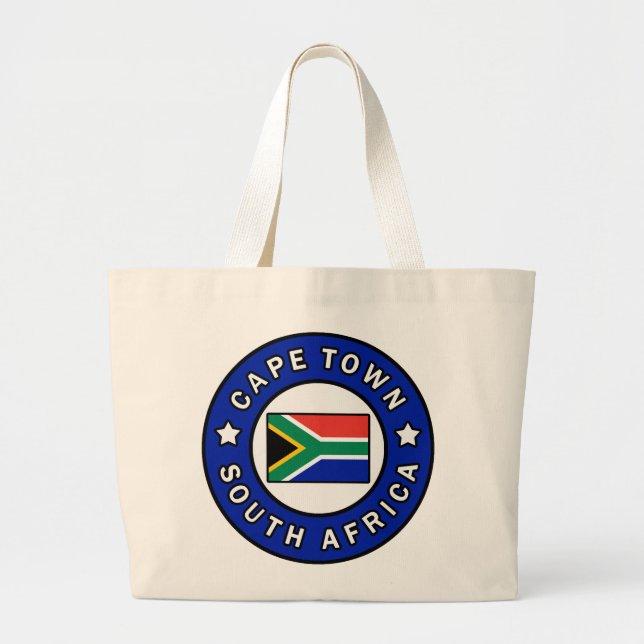 Grand Tote Bag Afrique du Sud du Cap (Devant)