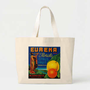 Grand Tote Bag Agrume de la Floride d'Eureka