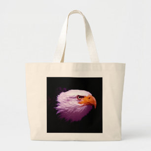 Grand Tote Bag Aigle à tête blanche américaine