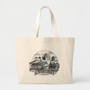 Grand Tote Bag Albuquerque City Nouveau-Mexique USA