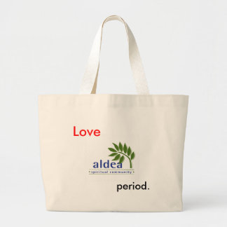 Grand Tote Bag Aldea_logo_color, amour, période