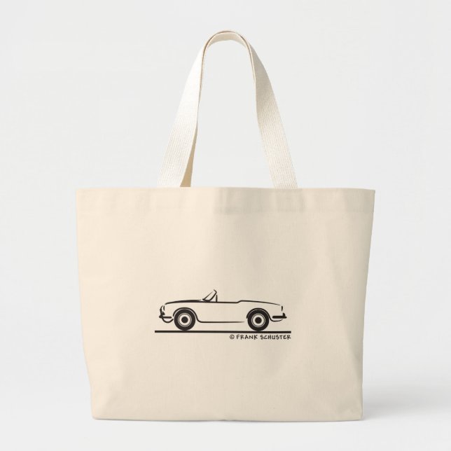 Grand Tote Bag Alfa Romeo Guilietta Spider (Devant)