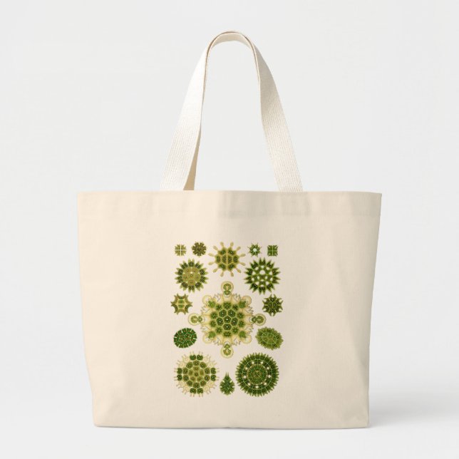 Grand Tote Bag Algues vertes (Devant)
