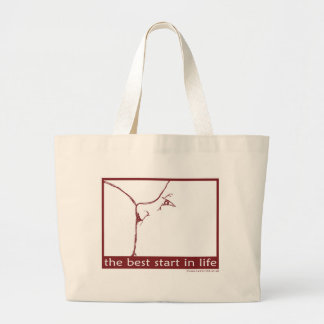 Grand Tote Bag Allaiter - le meilleur début dans la vie