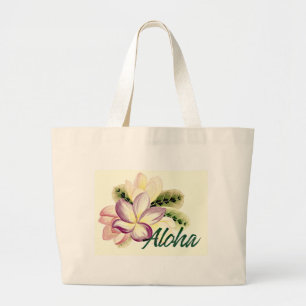 Grand Tote Bag Aloha Plumeria