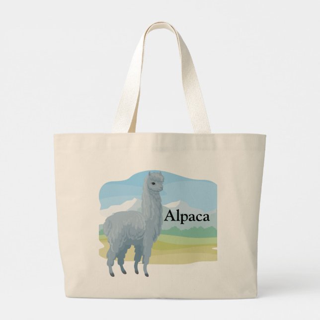 Grand Tote Bag Alpaca (Dos)