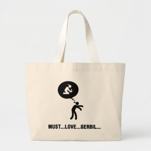 Grand Tote Bag Amant de gerbille