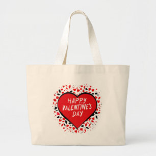 Grand Tote Bag Amour infini à la Saint-Valentin