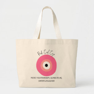 Grand Tote Bag Amulet oculaire rose