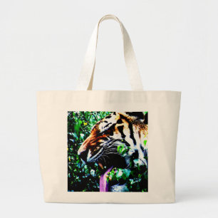 Grand Tote Bag Amur Tiger jtcna
