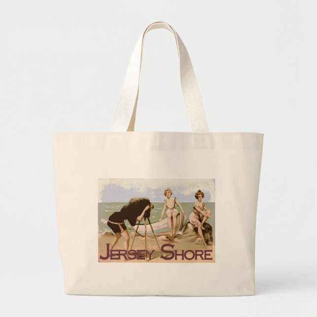 Grand Tote Bag Ancien Jersey Shore (Devant)