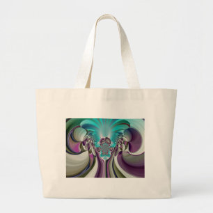 Grand Tote Bag Angelic Hakuna Matata Cadeaux Cool Purple Heart