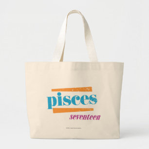 Grand Tote Bag Aqua de Poissons