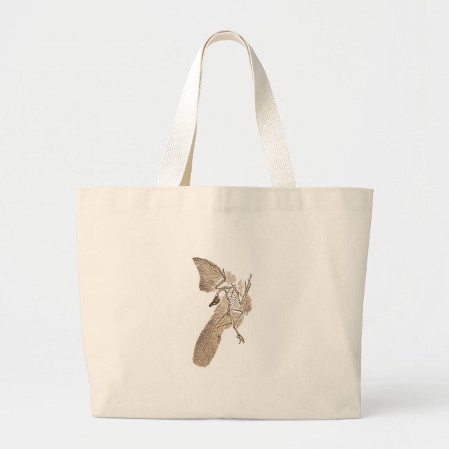 Grand Tote Bag Archéoptéryx (Devant)