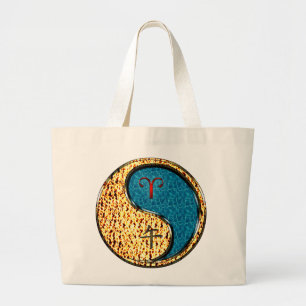 Grand Tote Bag Aries & Water Horse