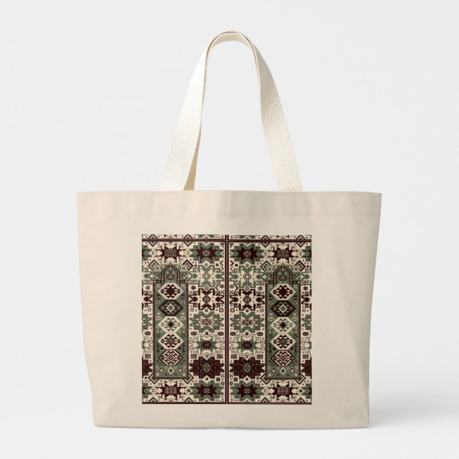 Grand Tote Bag Arménien (Dos)