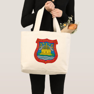 Grand Tote Bag Armoiries de Puebla de los Ángeles, Mexique