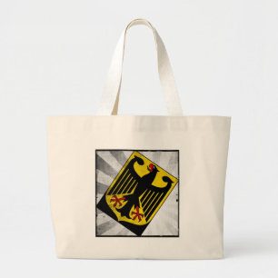 Grand Tote Bag Armoiries stylisées de l'Allemagne COA