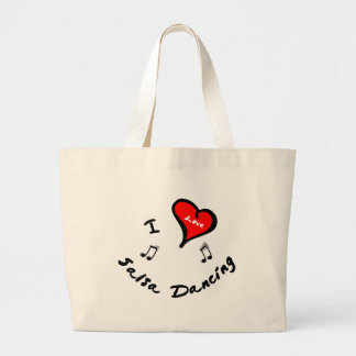 Grand Tote Bag Articles de danse de Salsa - danse de Salsa de