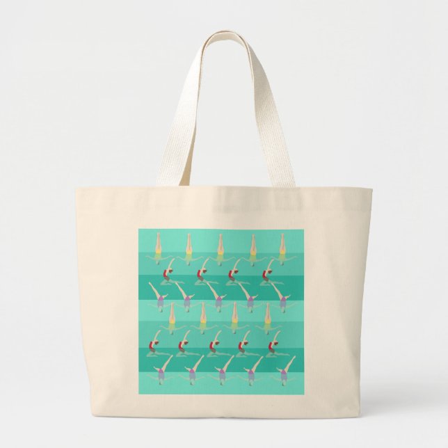 Grand Tote Bag Artistic Swimming (Devant)