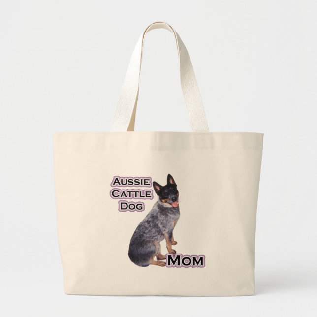Grand Tote Bag Aussie Cattle Maman 4 (Devant)