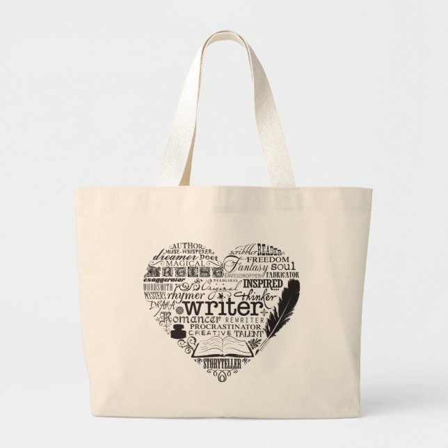 Grand Tote Bag Auteur (Devant)