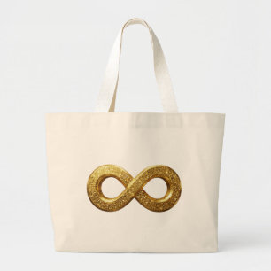Grand Tote Bag autisme, autiste, tote, signe de l'infini,