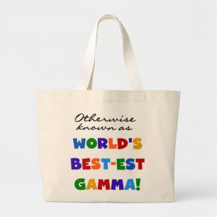 Grand Tote Bag Autrement connu en tant que cadeaux du gamma