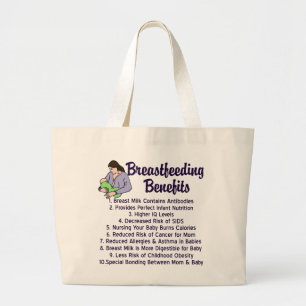 Grand Tote Bag Avantages pour l'allaitement maternel Top 10 des r