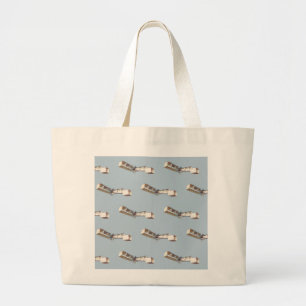 Grand Tote Bag Avion Santos-Dumont 14 Bis