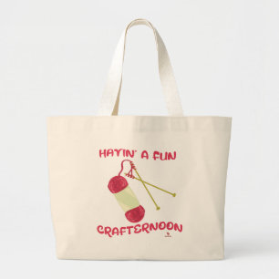 Grand Tote Bag Avoir Un Artiste Amusant Midi Crafty Hobby Motto