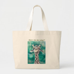 Grand Tote Bag Baby Giraffe
