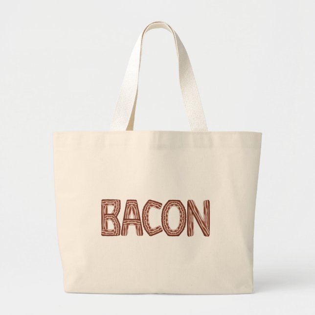 Grand Tote Bag Bacon (Devant)