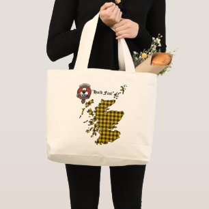 Grand Tote Bag Badge de clan MacLeod Jumbo Fourre-tout