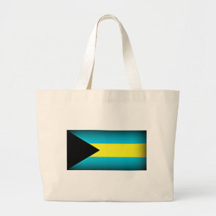Grand Tote Bag Bahamas Flag Dark Edge
