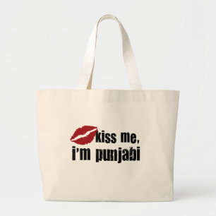 Grand Tote Bag Baiser de Punjabi