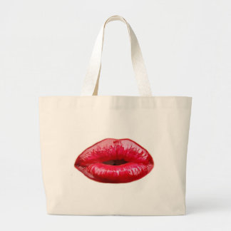 Grand Tote Bag Baisers des lèvres !