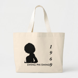Grand Tote Bag balancez la dame, l'OSCILLATION de PHI