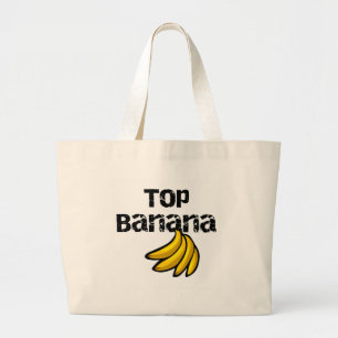 Grand Tote Bag Banane supérieure