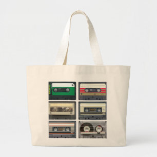 Grand Tote Bag Bandes de cassettes