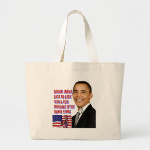 Grand Tote Bag Barack Obama, Retour À Retour_