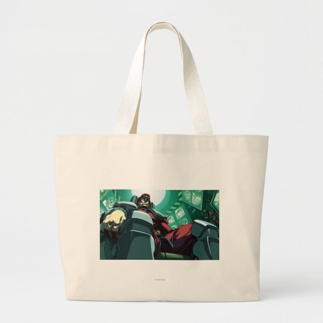 Grand Tote Bag Bas-Angle de bison (Devant)