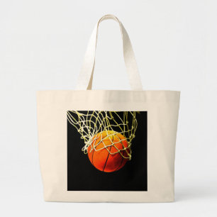Grand Tote Bag Basket-ball I Love